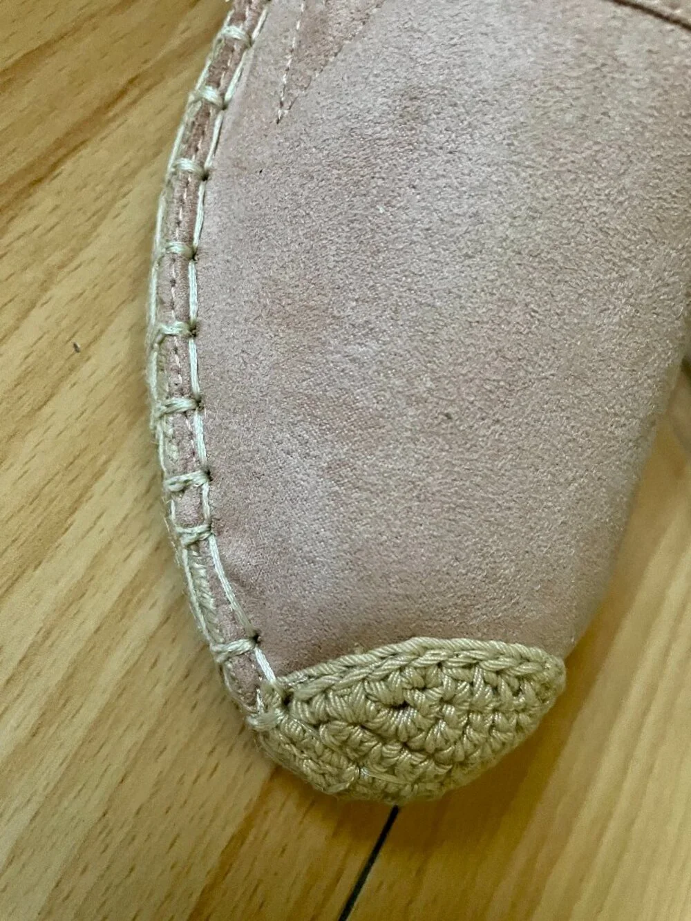 Style & Co. Blush pink Espadrilles with ankle wrap ties